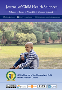 					View Journal of Child Health Sciences
				